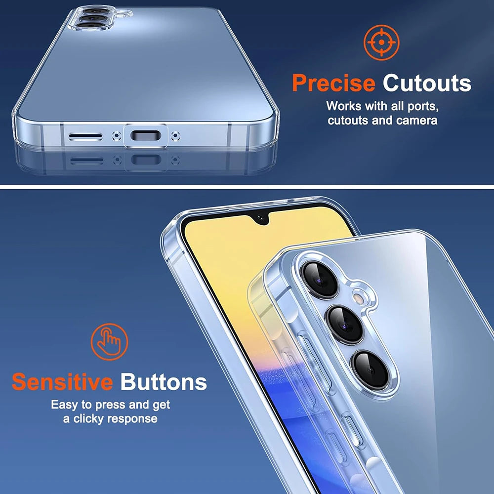 Ultra Thin Silicone Soft Case for Samsung Galaxy S & A Series