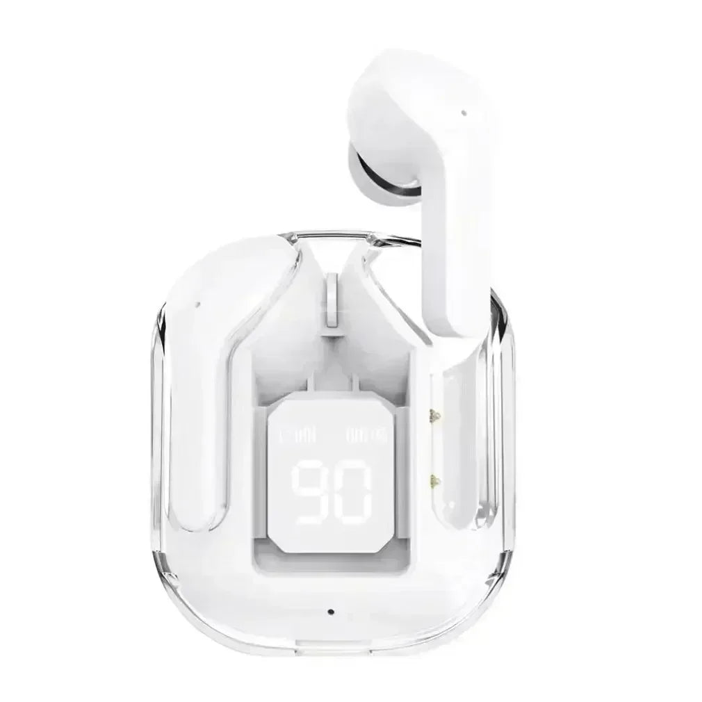 Original T2 Transparent TWS Bluetooth Earbuds – HiFi Sound Quality, Bluetooth 5.3 Wireless Headset for Xiaomi & Android Devices