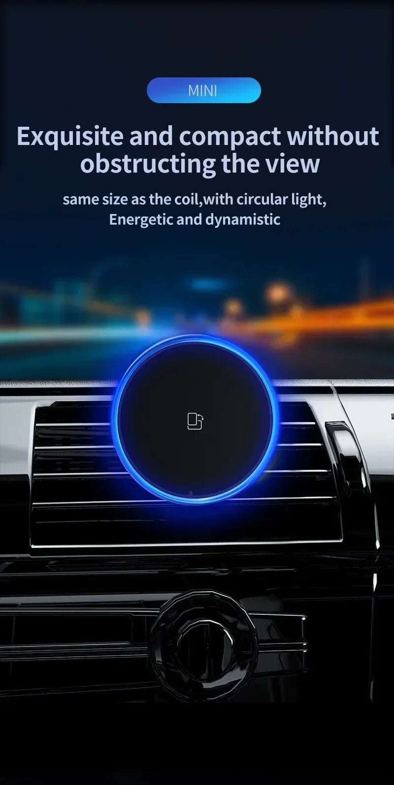 30W MagSafe Car Wireless Charger for iPhone