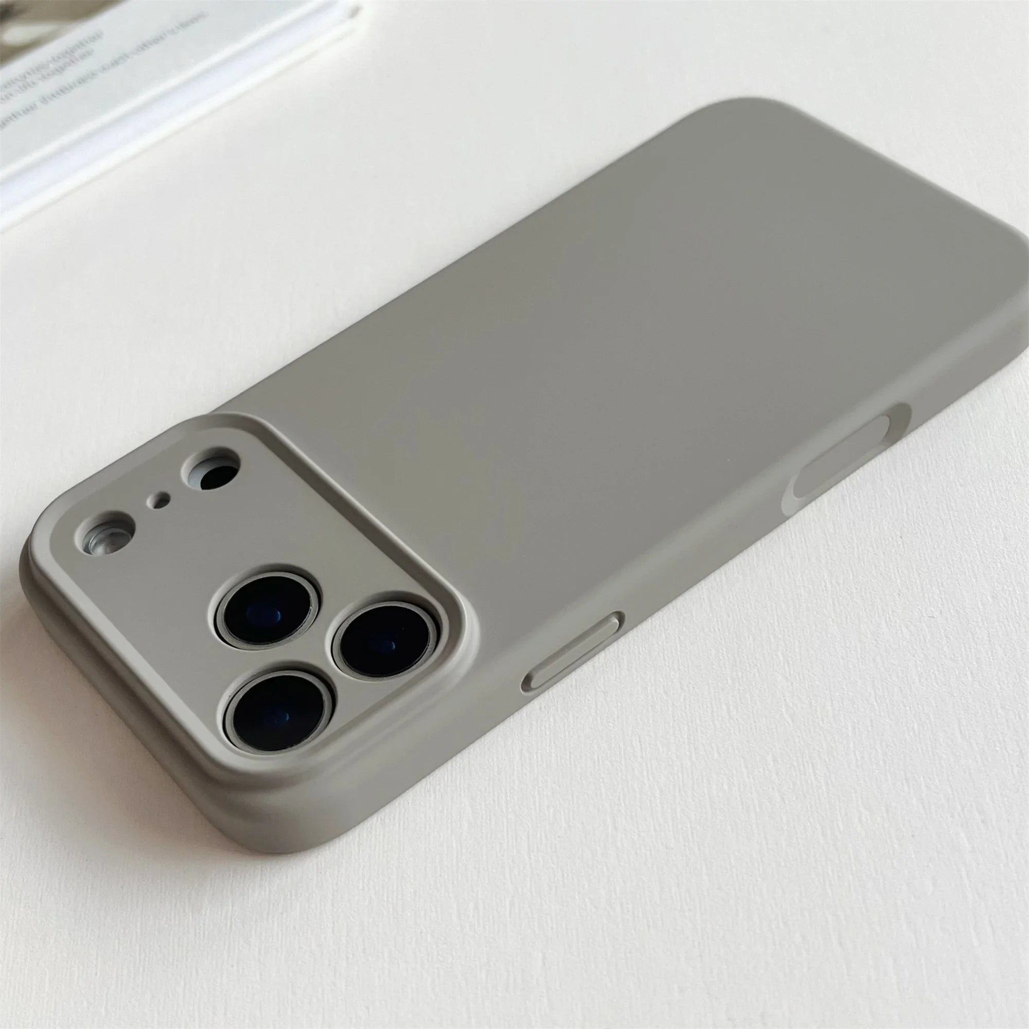 TPU Shockproof Liquid Silicone Case for iPhone Air / 17 / 17 Pro / 17 Pro Max – Original Protective Cover