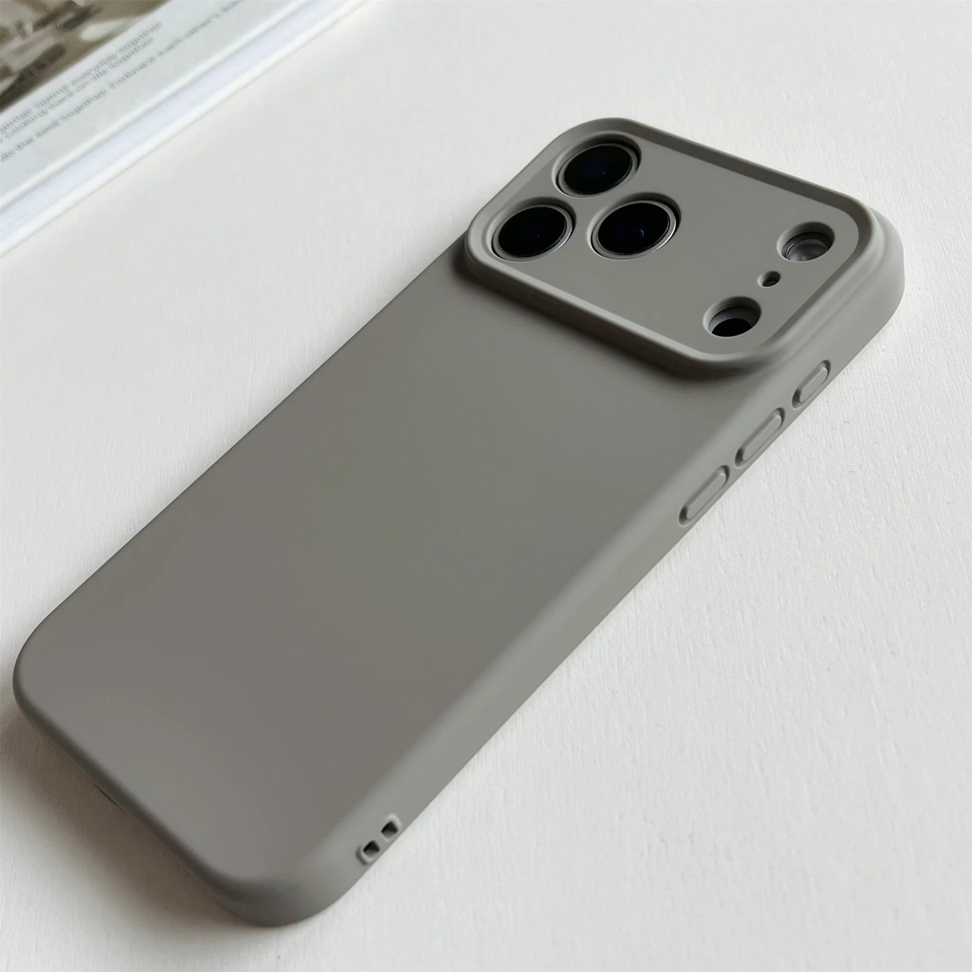 TPU Shockproof Liquid Silicone Case for iPhone Air / 17 / 17 Pro / 17 Pro Max – Original Protective Cover