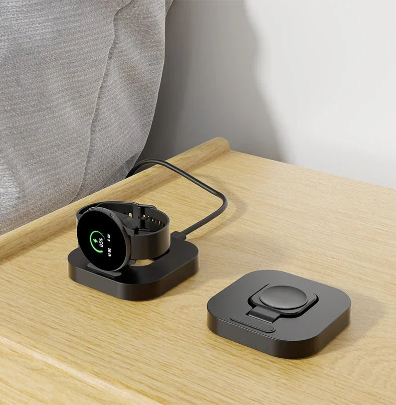 Wireless Charger Stand for Samsung Galaxy Watch 6/5/4/3 Pro – Type-C Fast Charging Dock (45mm/44mm/40mm/Classic/Active 2)