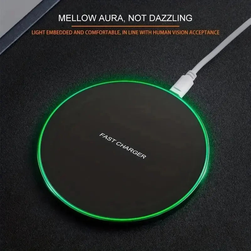 30W Wireless Charger Pad – Fast Charging Dock