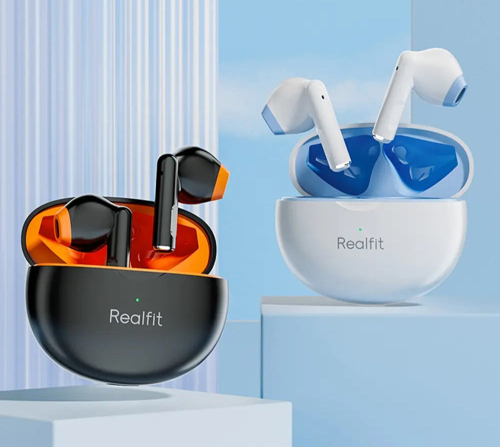 Realfit F2 TWS Wireless Earbuds – HiFi Bluetooth Earphones for Android (realme, Xiaomi)