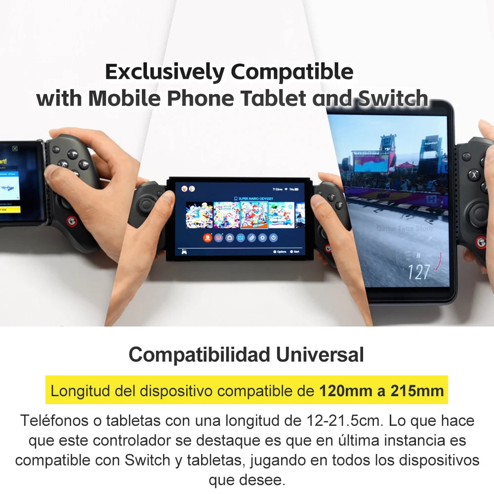 GameSir G8 Galileo+ Wireless Controller – Bluetooth Gamepad for iOS, Android, Nintendo Switch, PC & Mobile Gaming