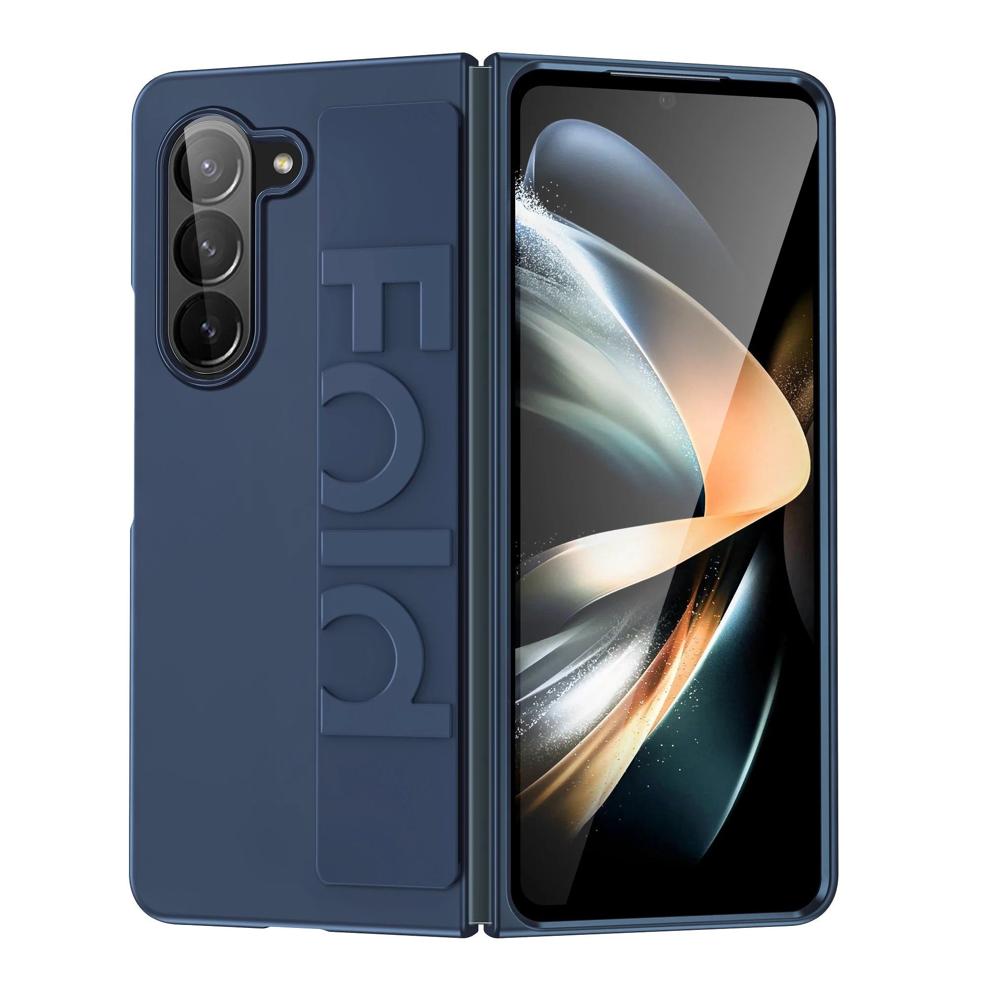 Samsung Galaxy Z Fold 7/6/5/4/3 Case with Wrist Strap– Shockproof Hard Back Cover