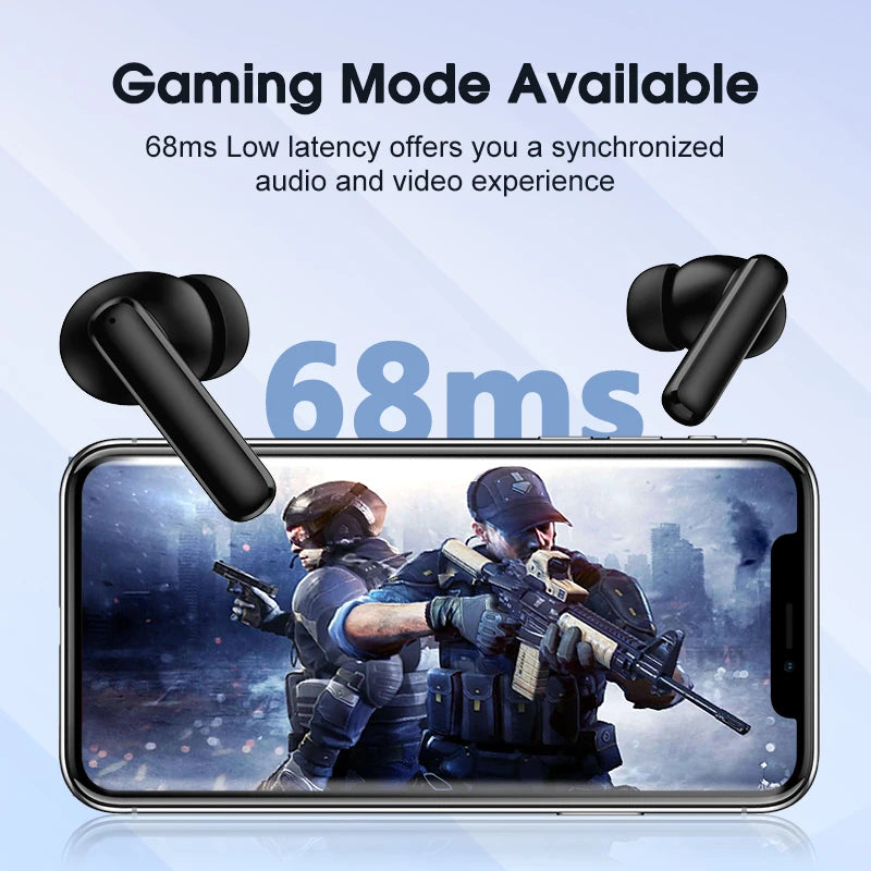 QCY T13 ANC Earbuds – Bluetooth 5.3, Fast Charge & Noise Cancellation