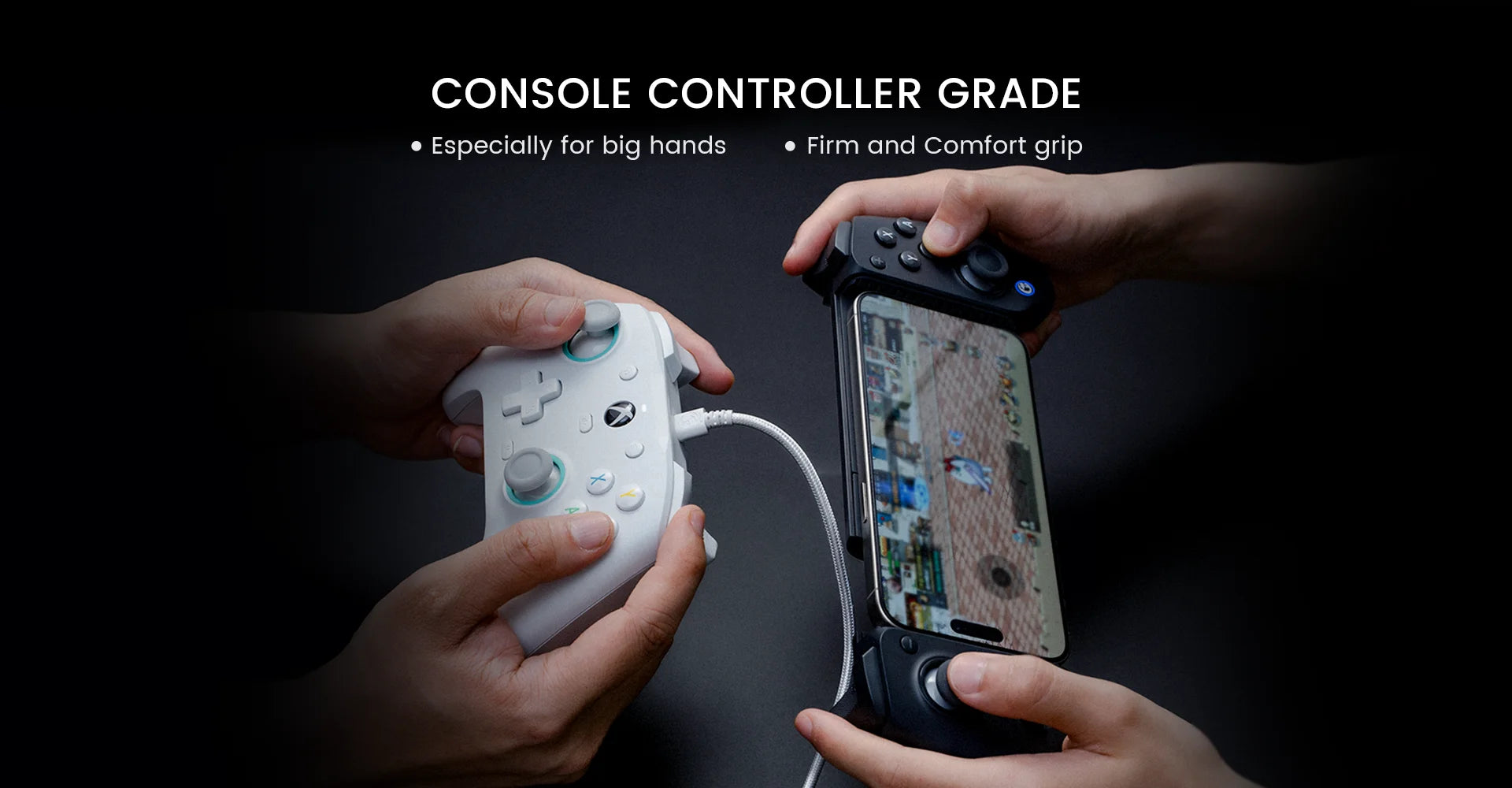 GameSir G8 Galileo+ Wireless Controller – Bluetooth Gamepad for iOS, Android, Nintendo Switch, PC & Mobile Gaming
