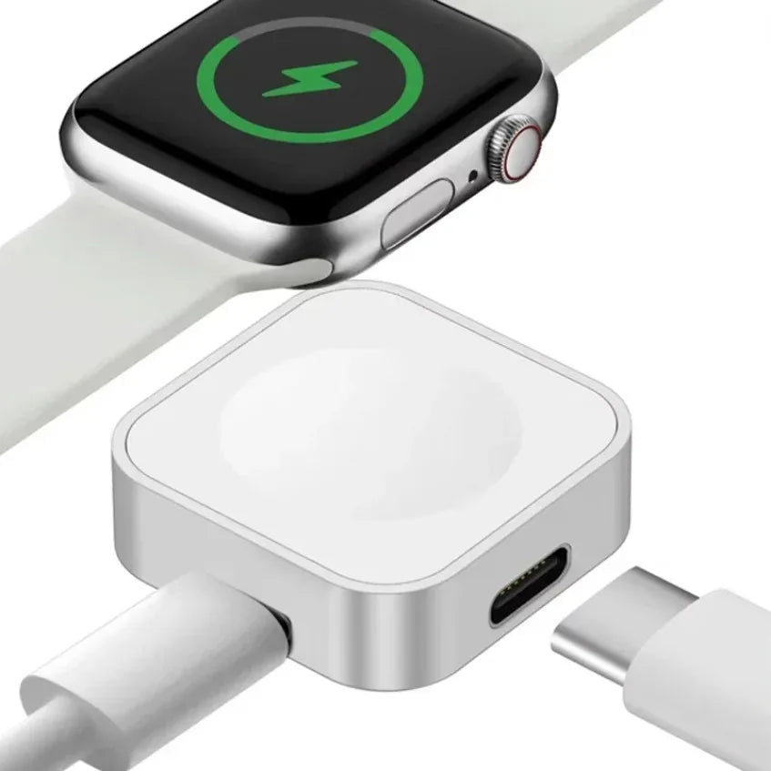 Portable Mini Wireless Charger for Apple Watch – Series 1–10 Ultra & SE