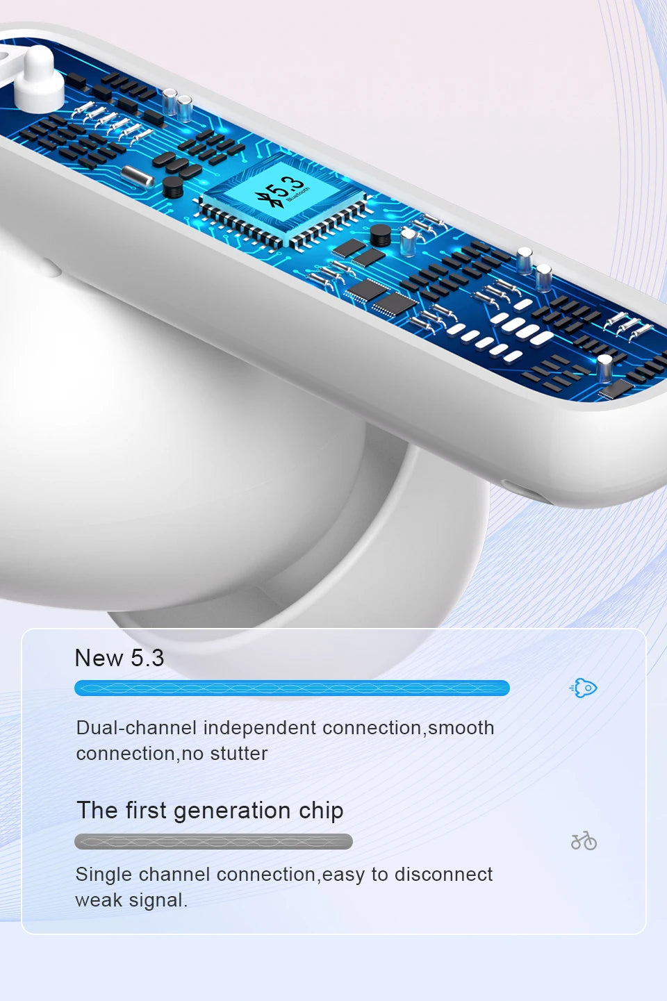 QCY T13 ANC Earbuds – Bluetooth 5.3, Fast Charge & Noise Cancellation
