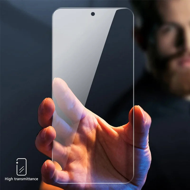2Pcs Tempered Glass Screen Protector Samsung S21/S22/S23/S24/S25 Ultra, A55, A54, A35, S23 FE