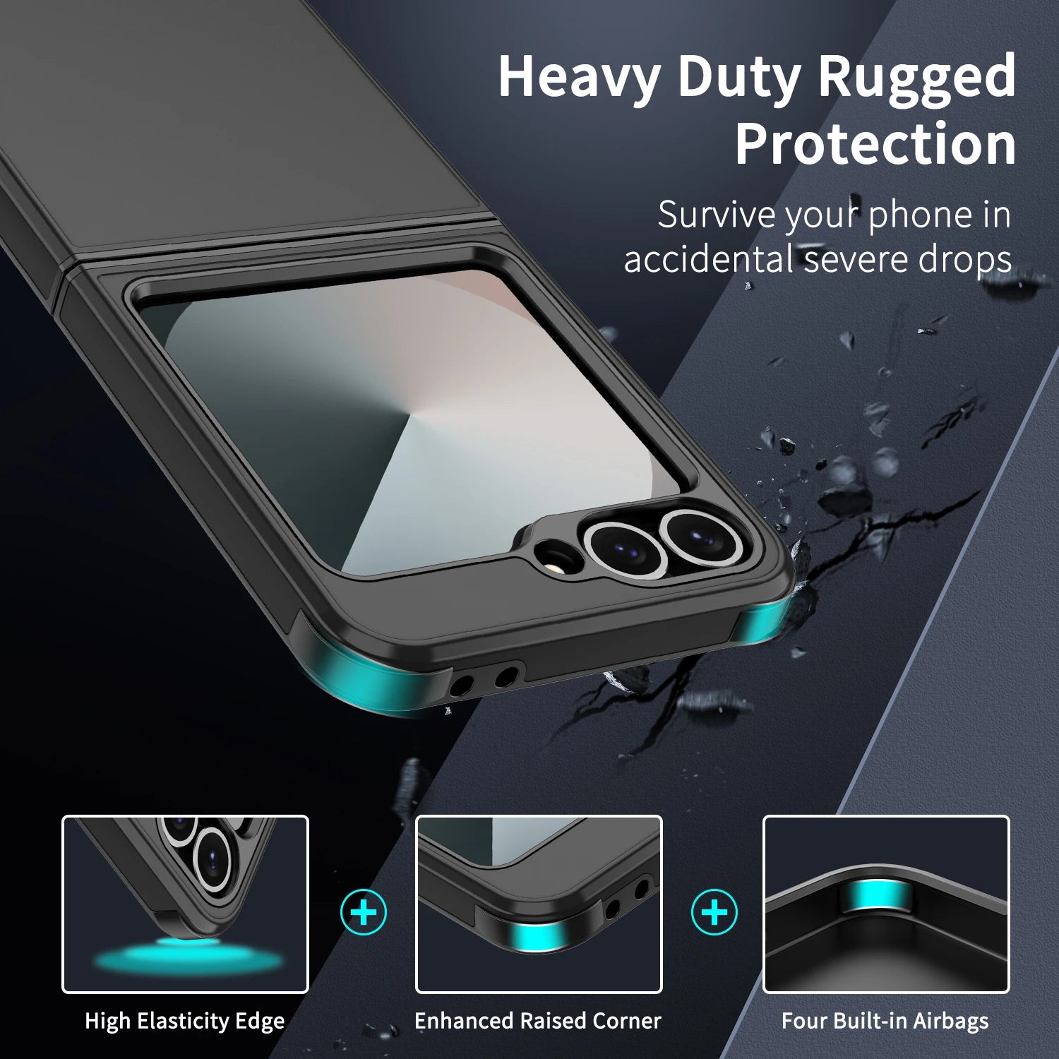 Samsung Galaxy Z Flip 7/6/5/4 – Official Style, Wireless Charging Compatible
