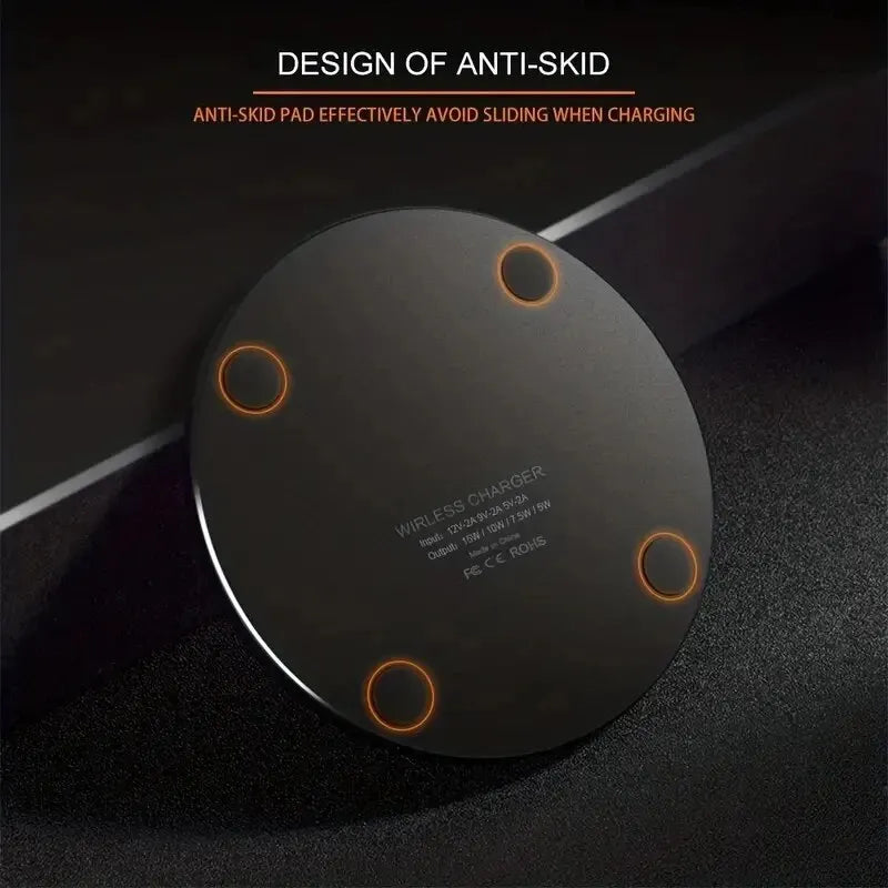 30W Wireless Charger Pad – Fast Charging Dock