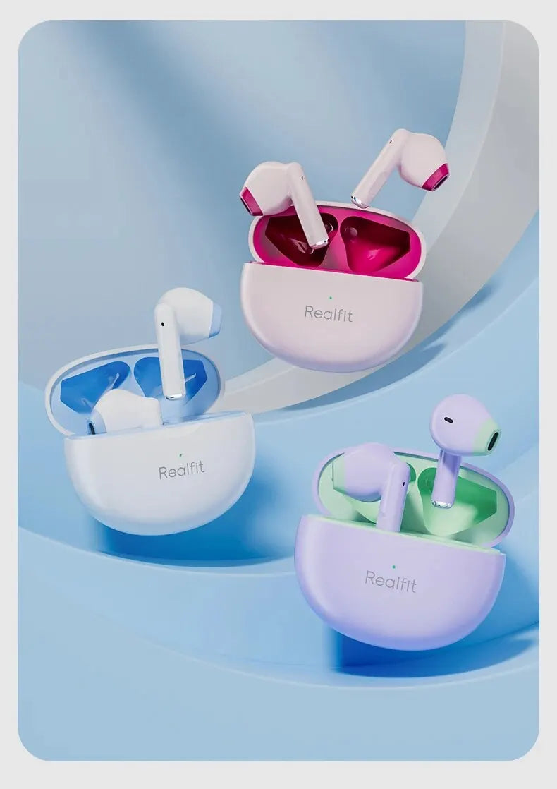 Realfit F2 TWS Wireless Earbuds – HiFi Bluetooth Earphones for Android (realme, Xiaomi)