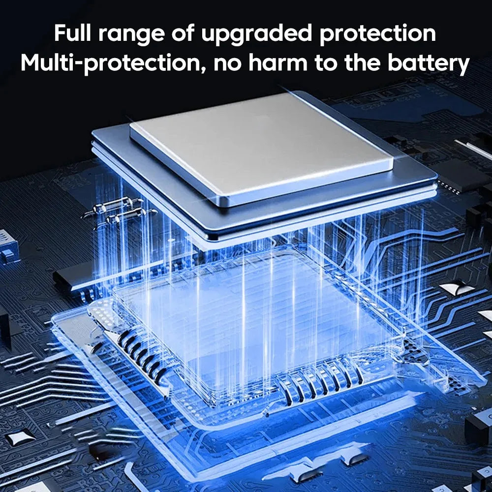 120W 4-Port USB-C PD Fast Charger – Quick Charge 3.0 Adapter for iPhone, Samsung, Xiaomi & More
