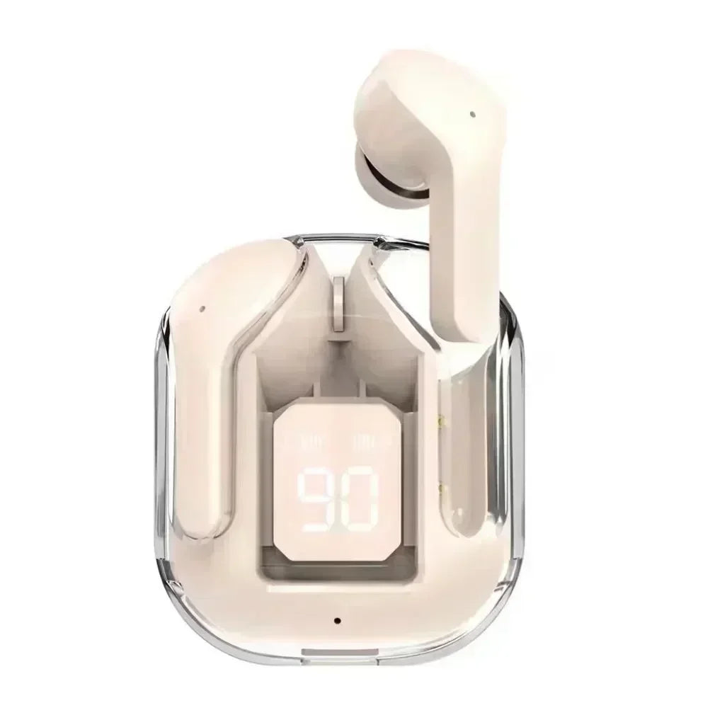 Original T2 Transparent TWS Bluetooth Earbuds – HiFi Sound Quality, Bluetooth 5.3 Wireless Headset for Xiaomi & Android Devices