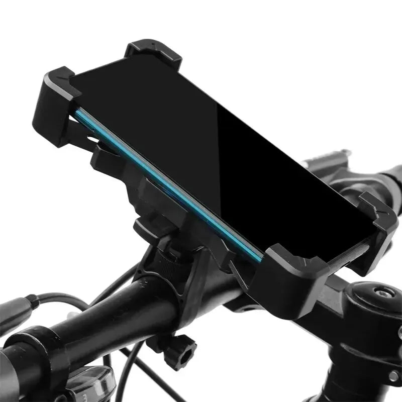 360° Rotatable Non-Slip Bike & Motorcycle Phone Holder – Universal Mount for iPhone, Xiaomi & Android