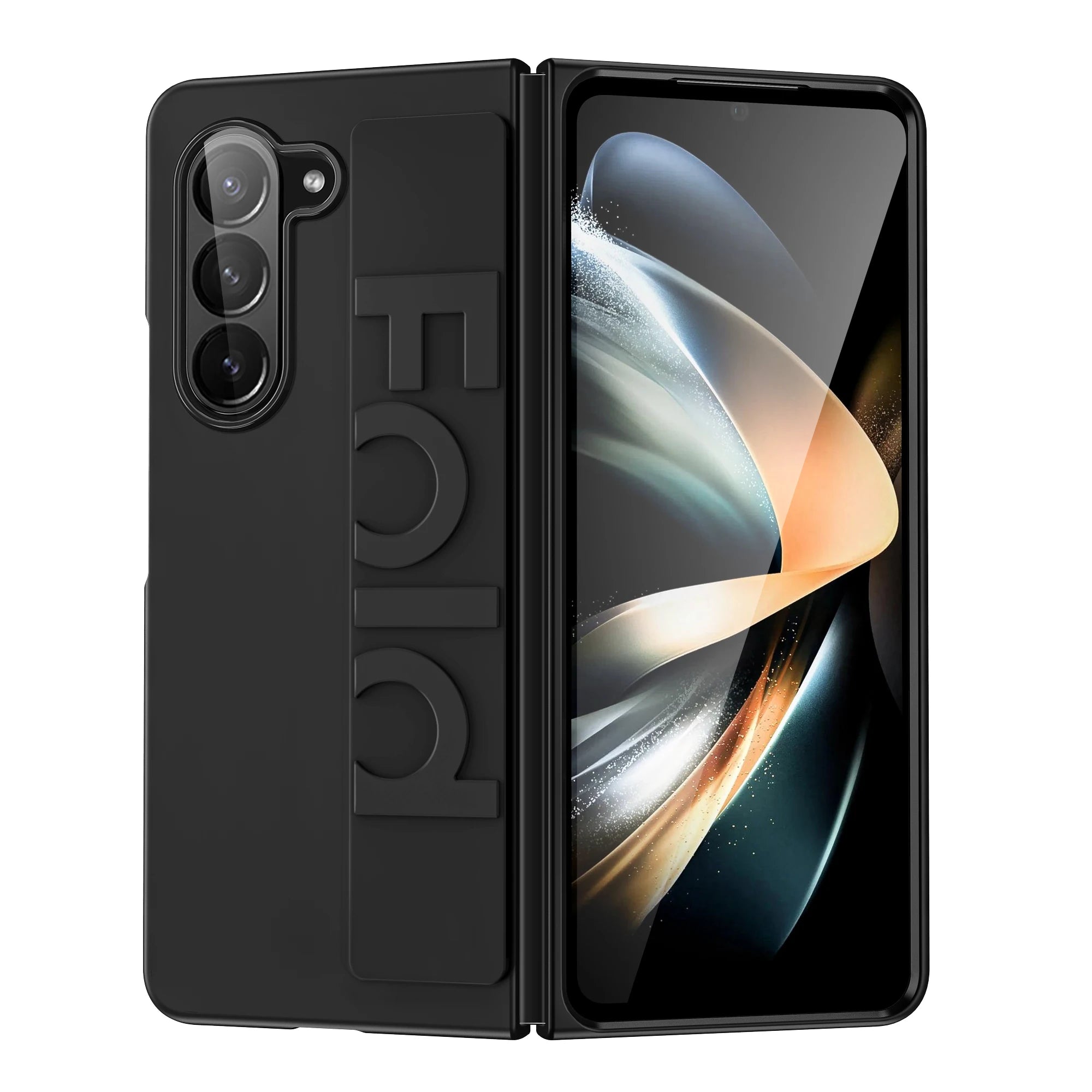 Samsung Galaxy Z Fold 7/6/5/4/3 Case with Wrist Strap– Shockproof Hard Back Cover