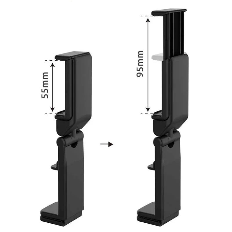 Airplane Phone Holder Stand – Foldable Travel Mount for Desk, Seatback, Train & Selfie Support