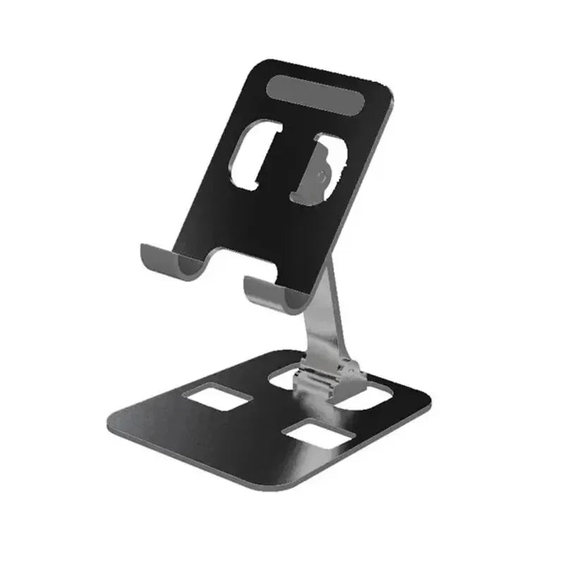 Universal Aluminum Alloy Adjustable Tablet & Phone Stand – Foldable Desktop Holder for iPad & Mobile Devices