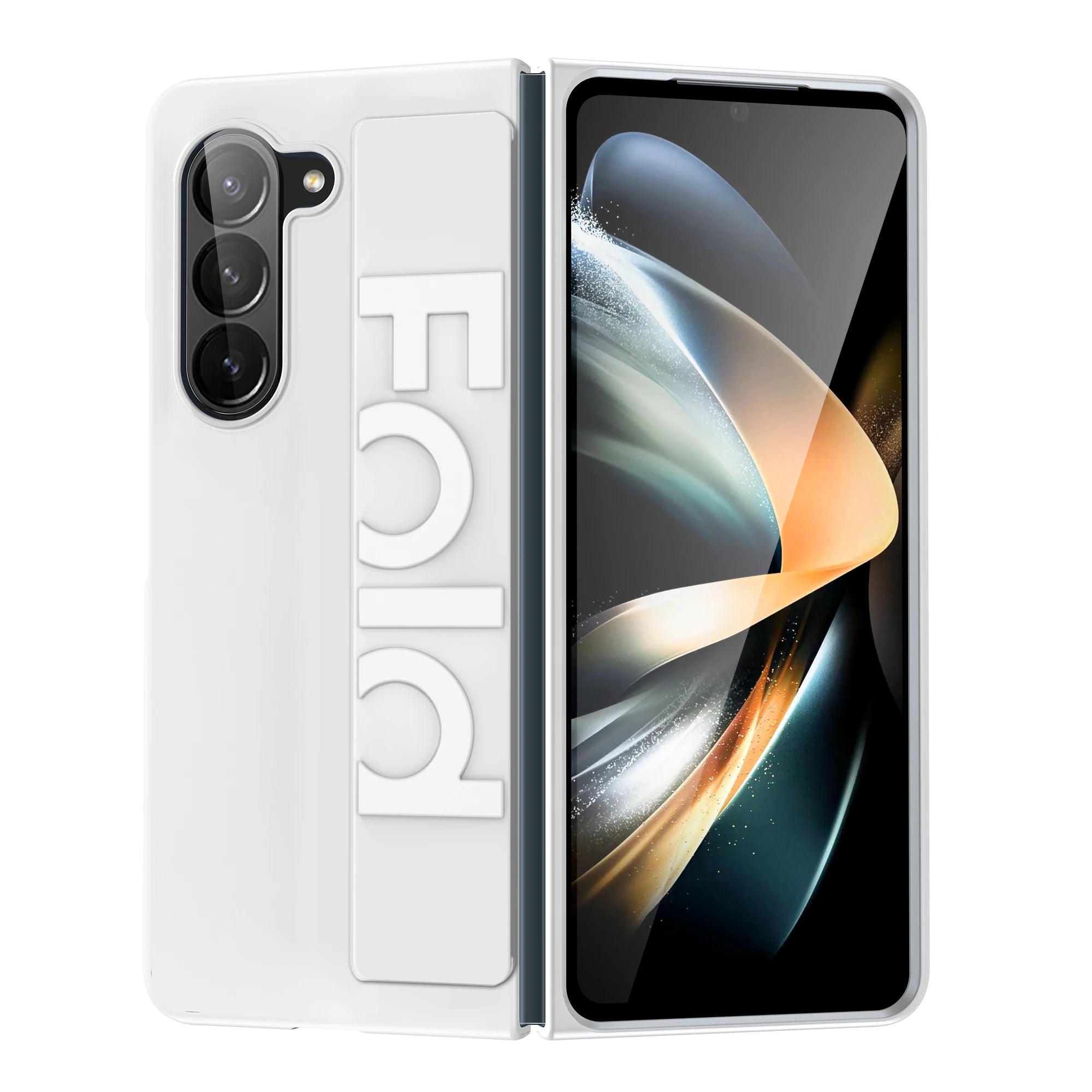Samsung Galaxy Z Fold 7/6/5/4/3 Case with Wrist Strap– Shockproof Hard Back Cover