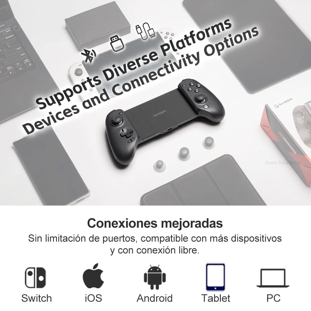 GameSir G8 Galileo+ Wireless Controller – Bluetooth Gamepad for iOS, Android, Nintendo Switch, PC & Mobile Gaming