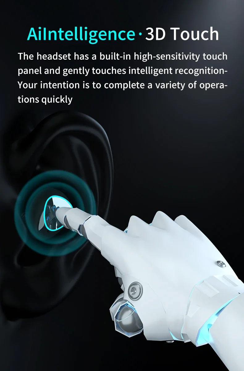 M10 TWS Bluetooth Earbuds – 9D Stereo Wireless Headphones with 3500mAh Charging Case & Mic, Waterproof Sports Design