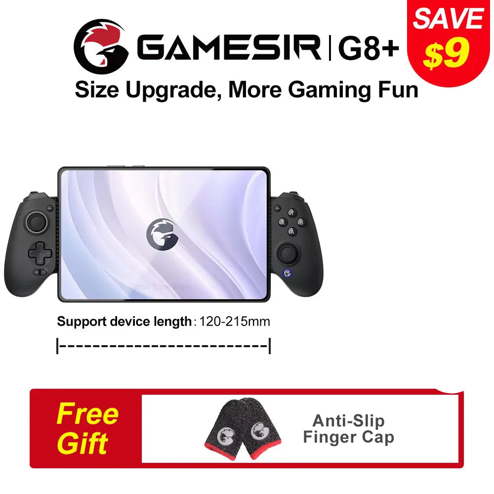 GameSir G8 Galileo+ Wireless Controller – Bluetooth Gamepad for iOS, Android, Nintendo Switch, PC & Mobile Gaming