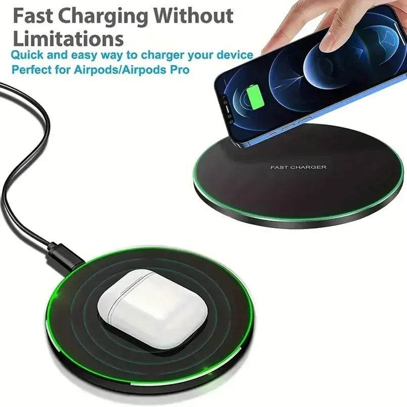 30W Wireless Charger Pad – Fast Charging Dock