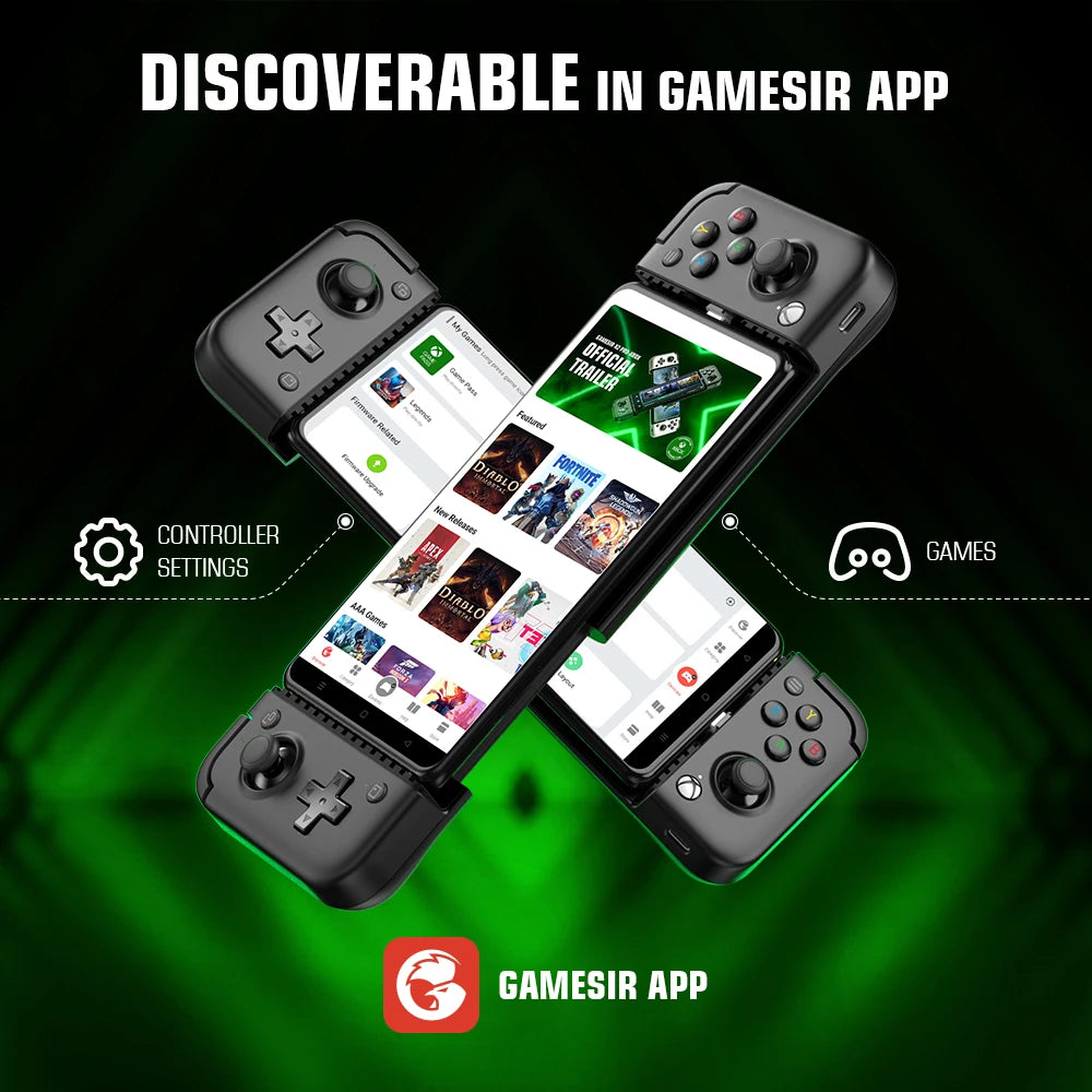 GameSir X2 Pro Xbox Gamepad – Type-C Mobile Game Controller for Android & Cloud Gaming
