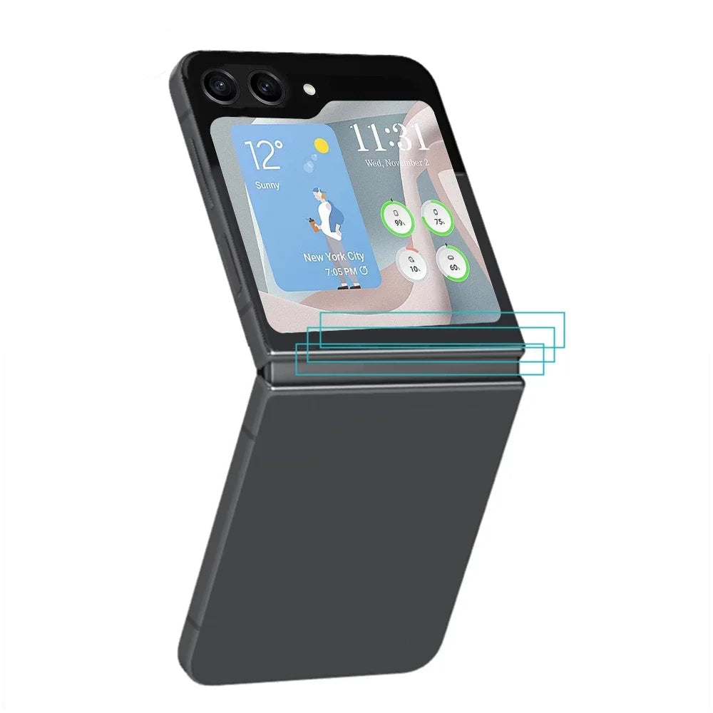 Hydrogel Hinge & Screen Protector Film for Samsung Galaxy Z Flip 7/6/5