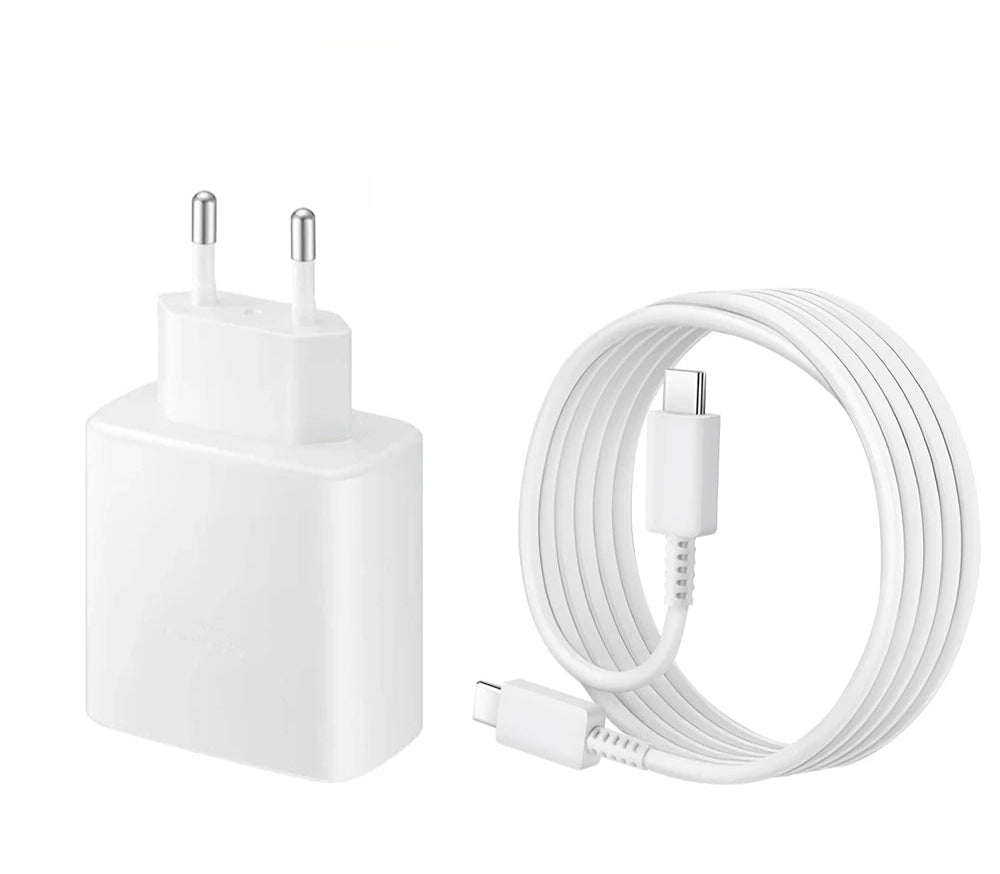45W PD Fast Charger – Type-C Adapter for Samsung Galaxy S23/S22, iPhone, Xiaomi & More