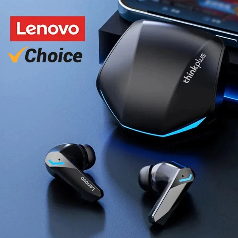 Lenovo GM2 Pro Bluetooth 5.3 Gaming Earphones – Dual Mode Wireless Headset with Mic, HD Call & Noise Reduction for iPhone 2024