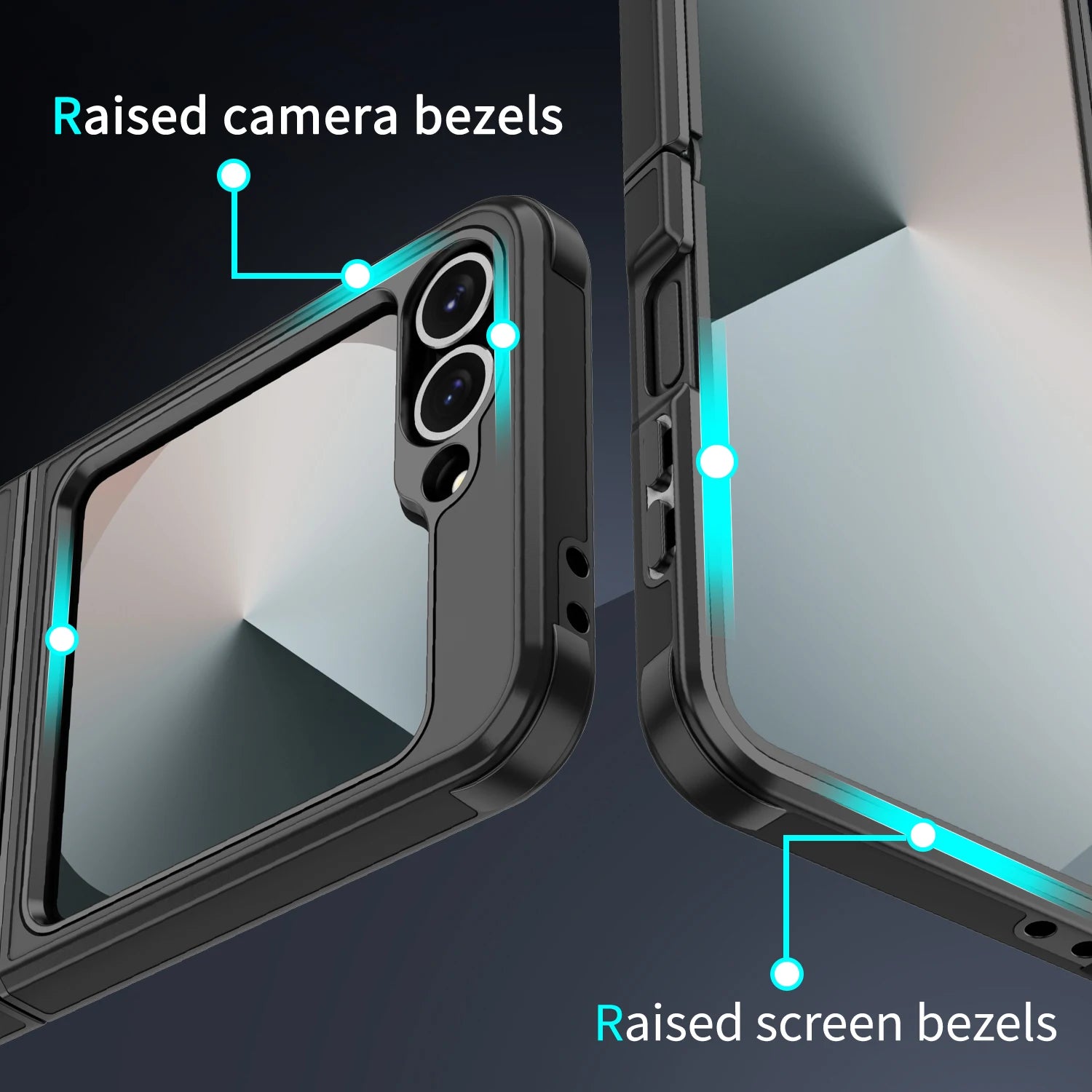 Samsung Galaxy Z Flip 7/6/5/4 – Official Style, Wireless Charging Compatible